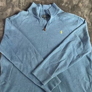 polo men’s quarter zip sweater